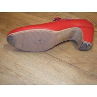 Menkes Red Leather Flamenco Shoe